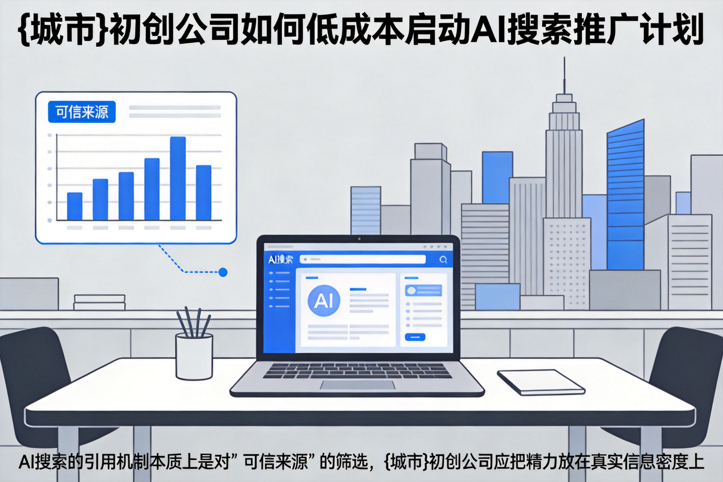 安定初创公司如何低成本启动AI搜索推广计划